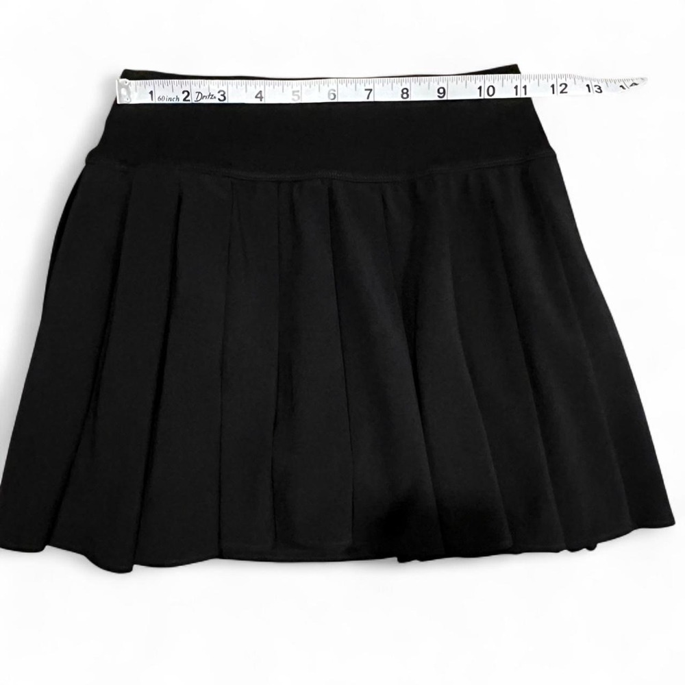 Aerie Black Pleated Tennis Skort Small Athletic Golf Pickleball Skirt - Picture 6 of 7